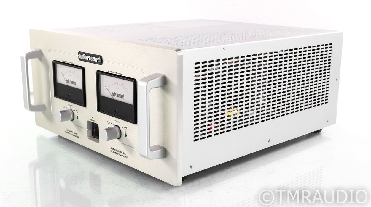 Audio Research Reference 75 Stereo Tube Power Amplifier; REF75; Silver