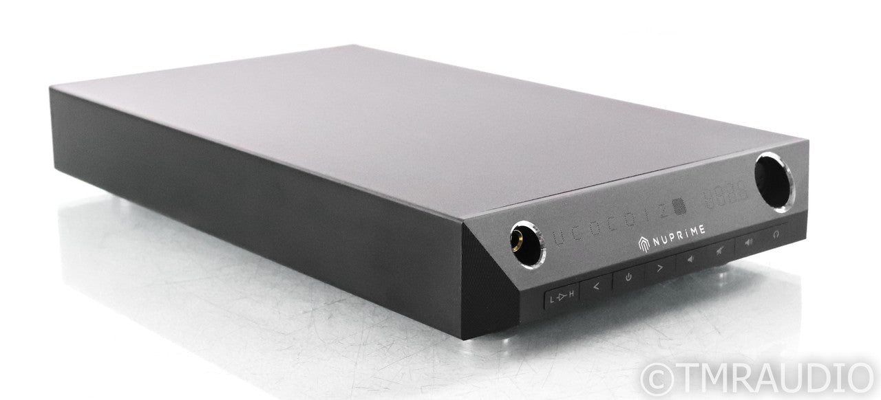 NuPrime DAC10H DAC / Headphone Amplifier; Remote; Black; D/A Converter