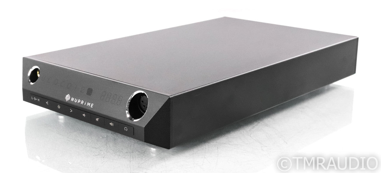 NuPrime DAC10H DAC / Headphone Amplifier; Remote; Black; D/A Converter