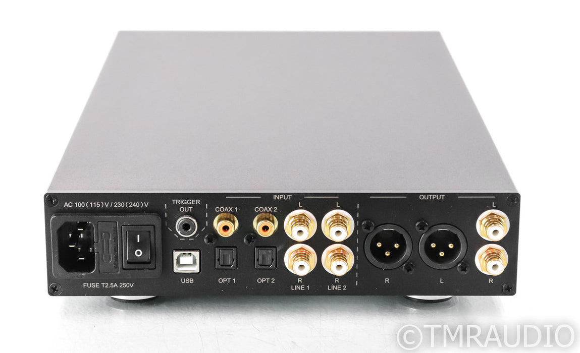 NuPrime DAC10H DAC / Headphone Amplifier; Remote; Black; D/A Converter