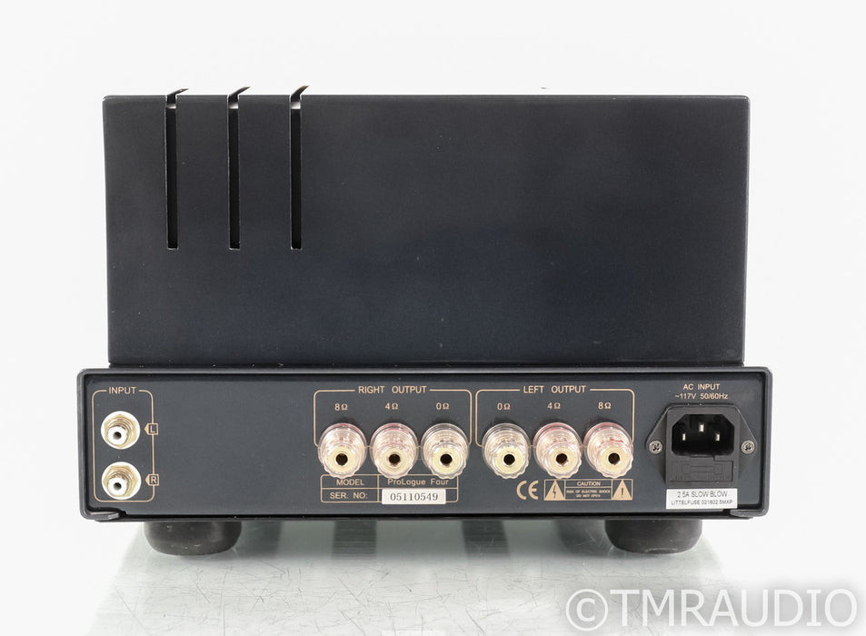 PrimaLuna Prologue Four Stereo Power Amplifier; Silver