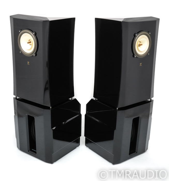 Voxativ 9.87 Floorstanding Speakers; Piano Black Monitor & Bass Module Pair