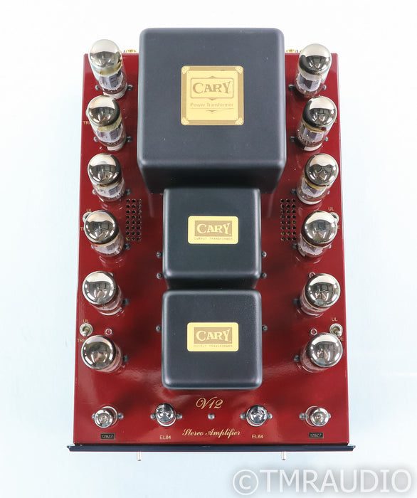 Cary Audio V12R CAD-280-SA Stereo Tube Power Amplifier; New Tubes