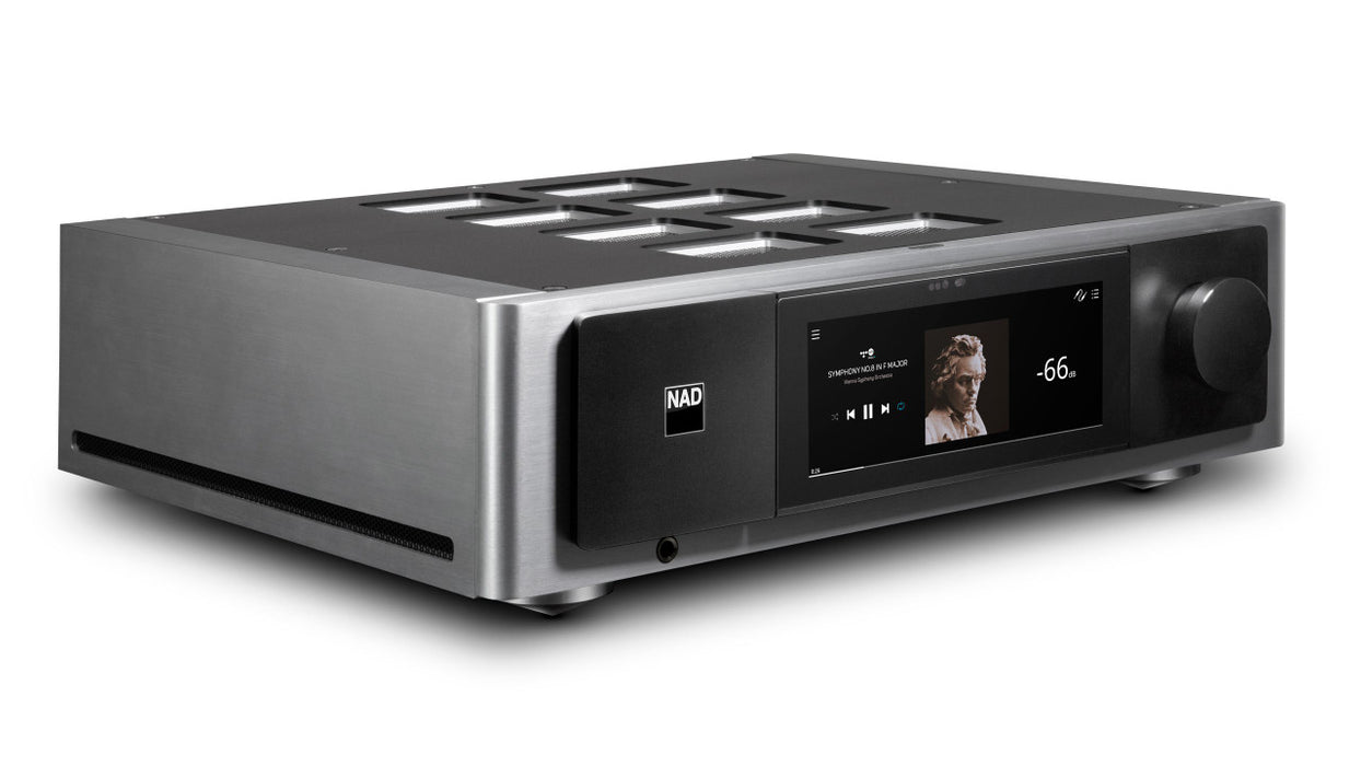 NAD M33 Stereo Integrated Amplifier; Remote; Masters; Streaming (Open Box)