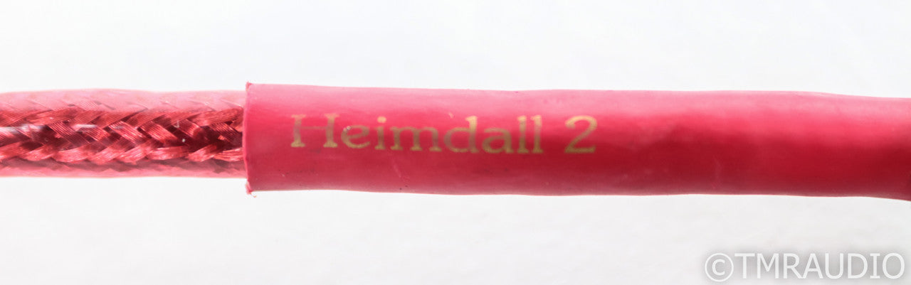 Nordost Heimdall 2 RCA Cables; 1m Pair Interconnects; Norse