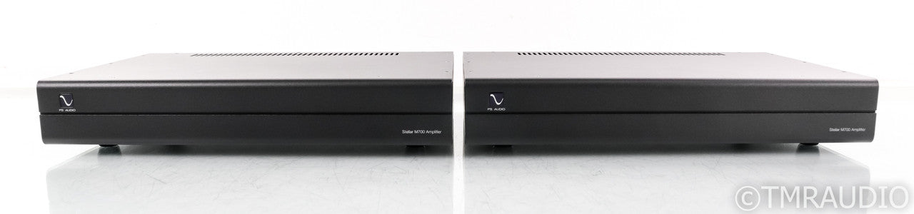 PS Audio Stellar M700 Mono Power Amplifier; Black Pair; M-700 (Used)