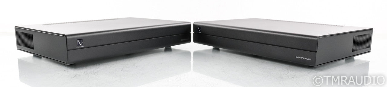 PS Audio Stellar M700 Mono Power Amplifier; Black Pair; M-700 (Used)