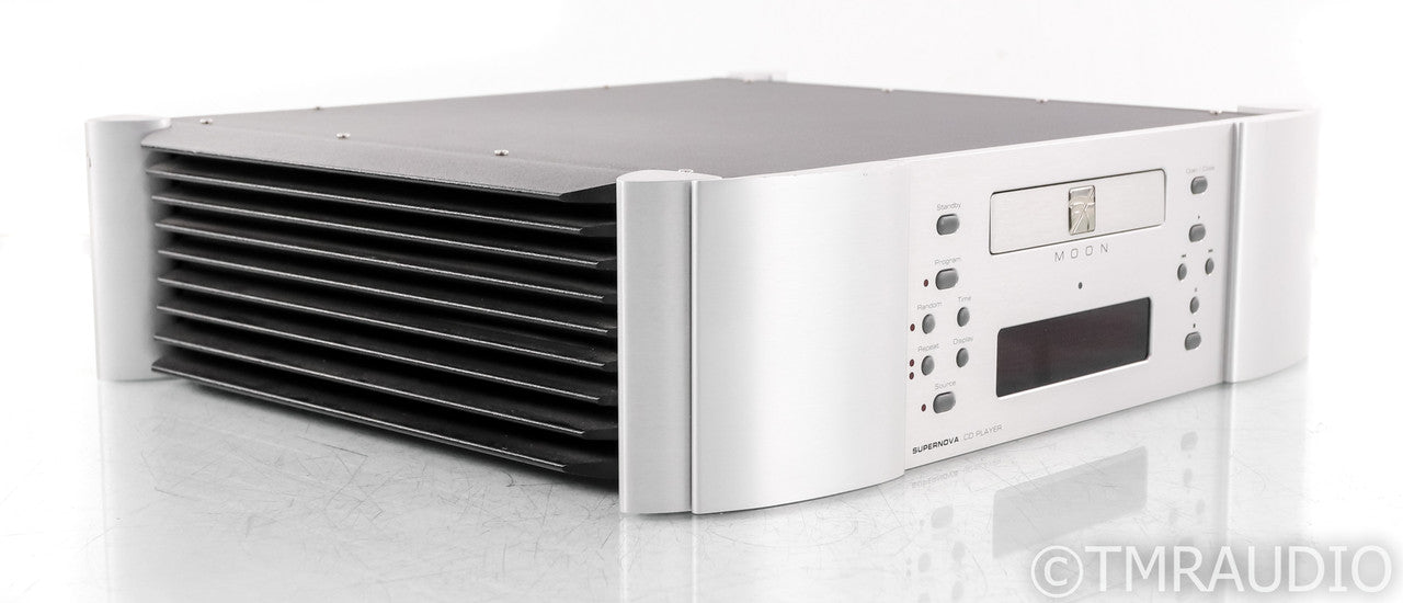 http://www.hifiplus.com/articles/ps-audio-p5-power Moon Supernova CD Player; Silver; Remote