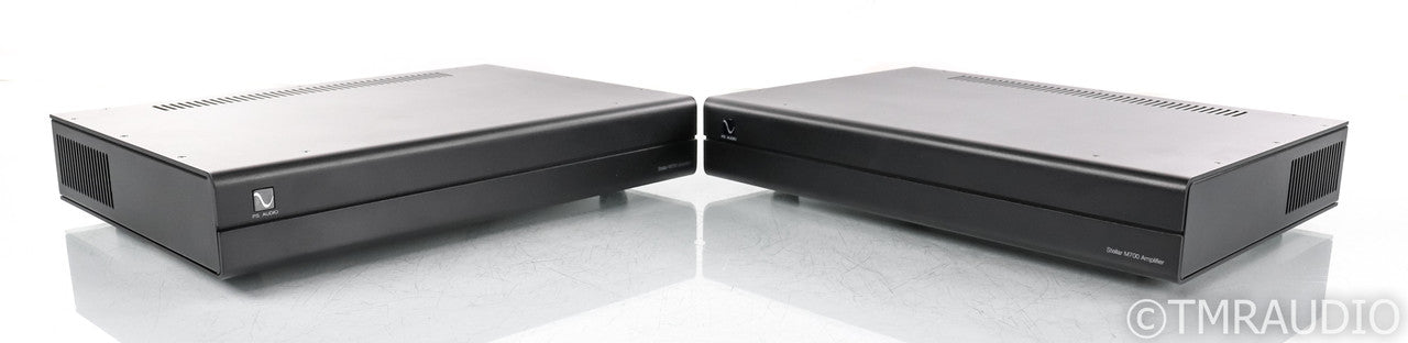 PS Audio Stellar M700 Mono Power Amplifier; Black Pair (Used)