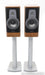 Dynaudio Contour 20 Bookshelf Speakers; Walnut Pair w/ Stands
