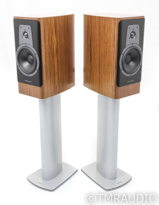 Dynaudio Contour 20 Bookshelf Speakers; Walnut Pair w/ Stands