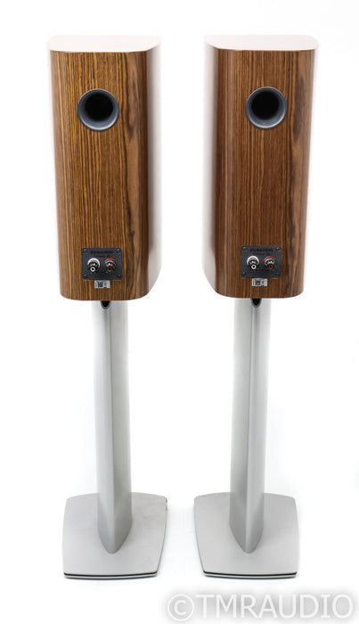 Dynaudio Contour 20 Bookshelf Speakers; Walnut Pair w/ Stands