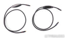 Transparent Reference Hi Z MM2 RCA Cables; 1.5m Pair Interconnects
