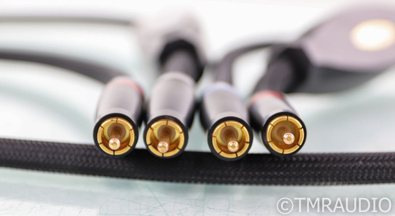Transparent Reference Hi Z MM2 RCA Cables; 1.5m Pair Interconnects
