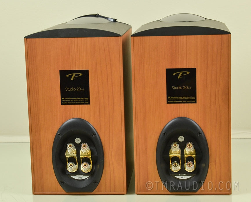 Paradigm Studio 20 V.3 Bookshelf Speakers in Factory Box
