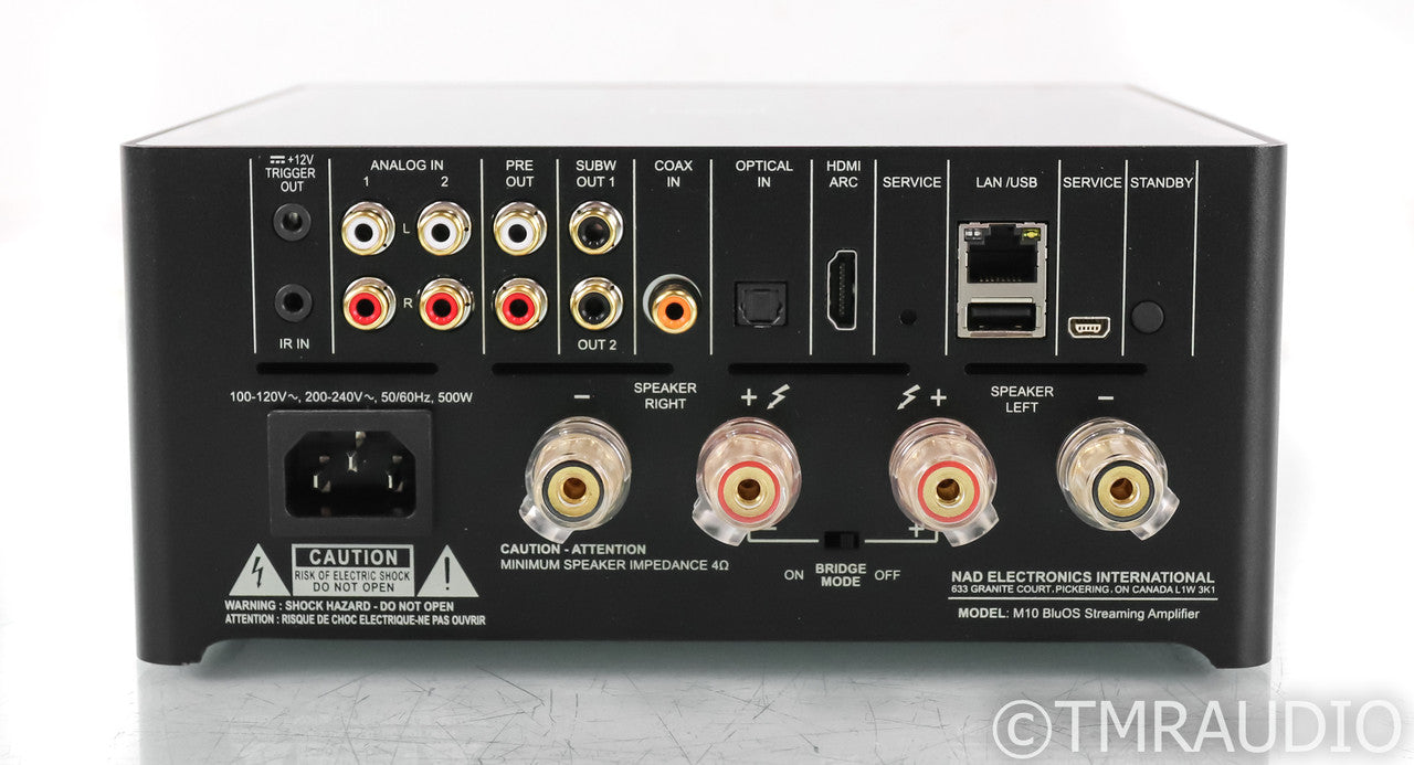 NAD M10 Wireless Streaming Integrated Amplifier; M-10; BluOS