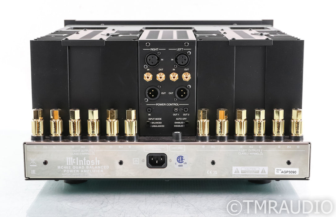 McIntosh MC462 Stereo Power Amplifier; MC-462
