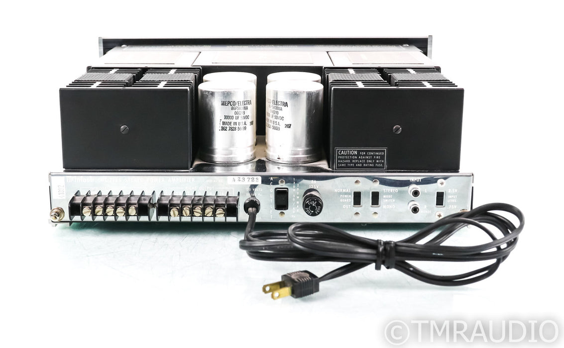 McIntosh MC2125 Vintage Stereo Power Amplifier; MC-2125