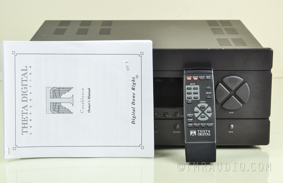 Theta Digital Casablanca Preamplifier / Processor / DTS