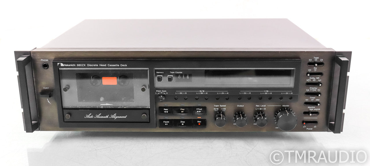 Nakamichi 680ZX Vintage Cassete Deck; 680-ZX — The Music Room