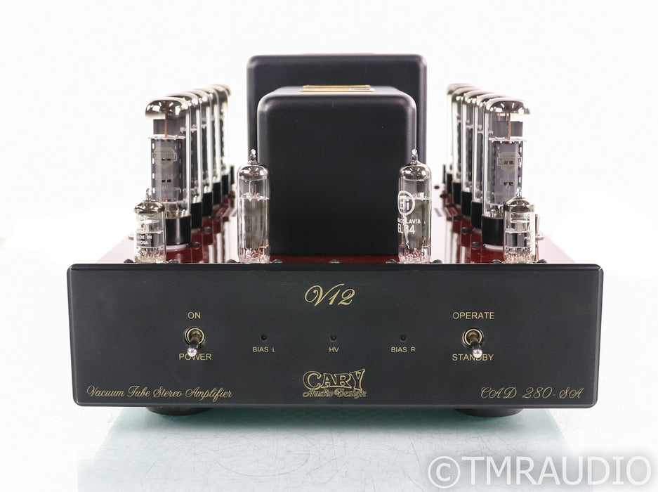 Cary CAD-280-A Stereo Tube Power Amplifier; CAD280SA; V12