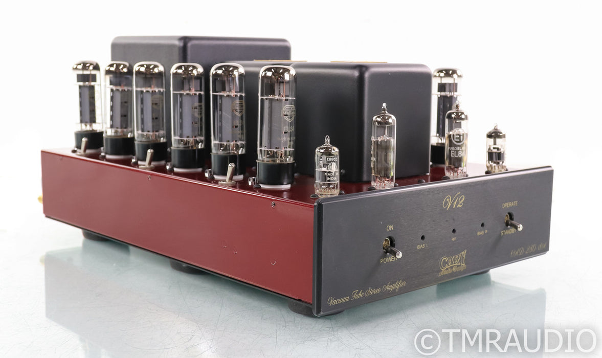 Cary CAD-280-A Stereo Tube Power Amplifier; CAD280SA; V12