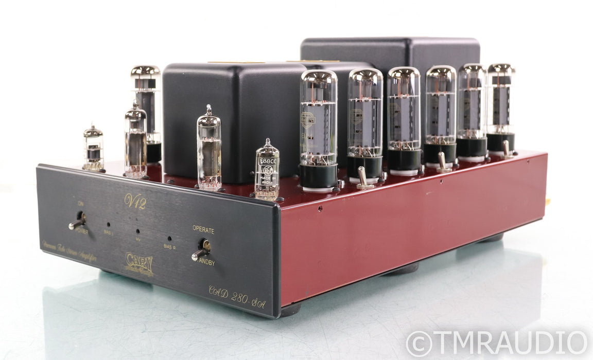 Cary CAD-280-A Stereo Tube Power Amplifier; CAD280SA; V12
