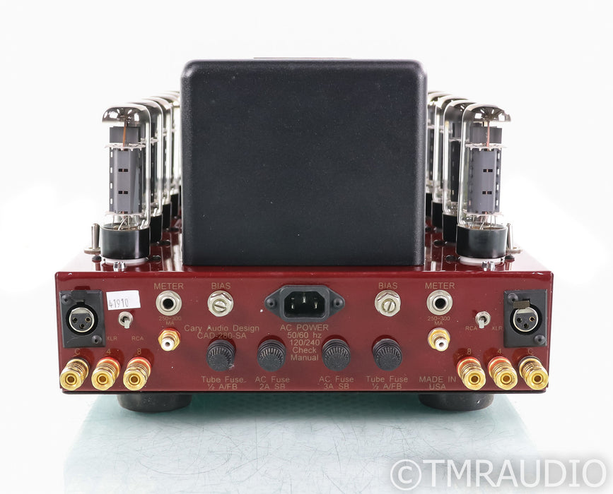 Cary CAD-280-A Stereo Tube Power Amplifier; CAD280SA; V12