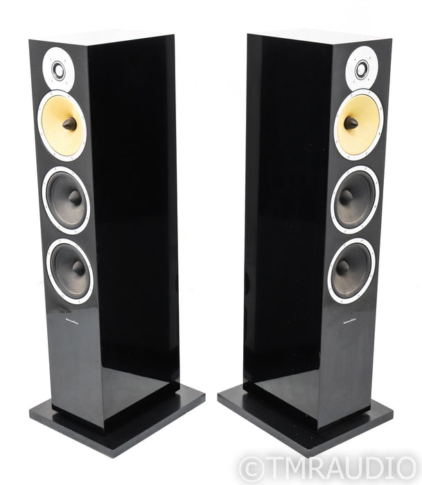 B&W CM9 Floorstanding Speakers; Gloss Black Pair