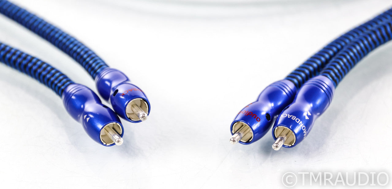 AudioQuest Diamondback RCA Cables; 2m Pair