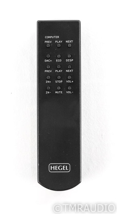 Hegel H160 Stereo Integrated Amplifier; DAC; Streamer; Remote; Black; H-160