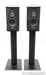 Sonus Faber Olympica 1 Bookshelf Speakers; Black Pair w/ Stands