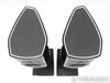 Sonus Faber Olympica 1 Bookshelf Speakers; Black Pair w/ Stands