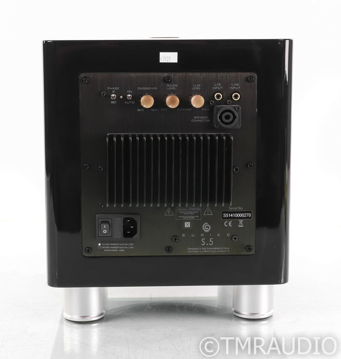Sumiko S.5  8" Powered Subwoofer; S5; Gloss Black