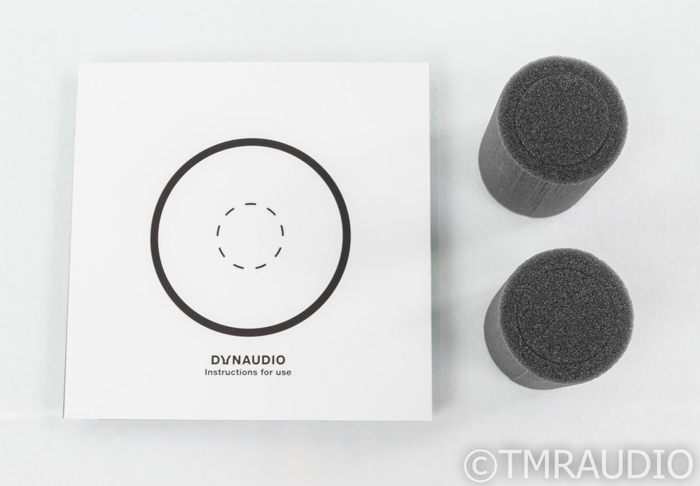 Dynaudio Special Forty Bookshelf Speakers; Ebony Wave Pair; 40th Anniversary