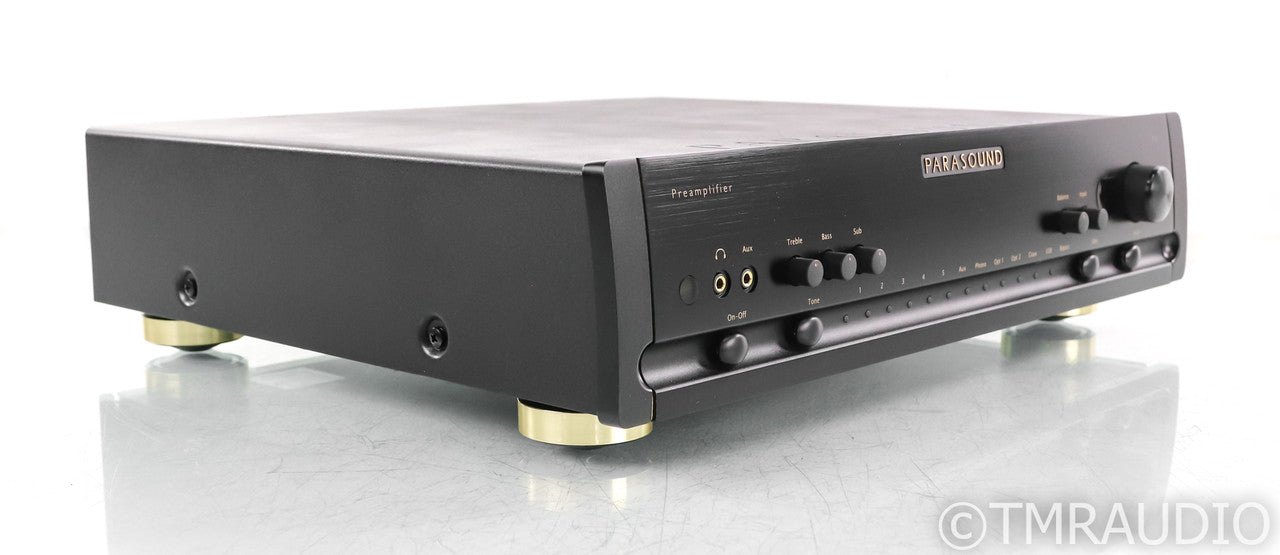 Parasound P6 2.1 Channel Preamplifier; P-6; Black; Remote