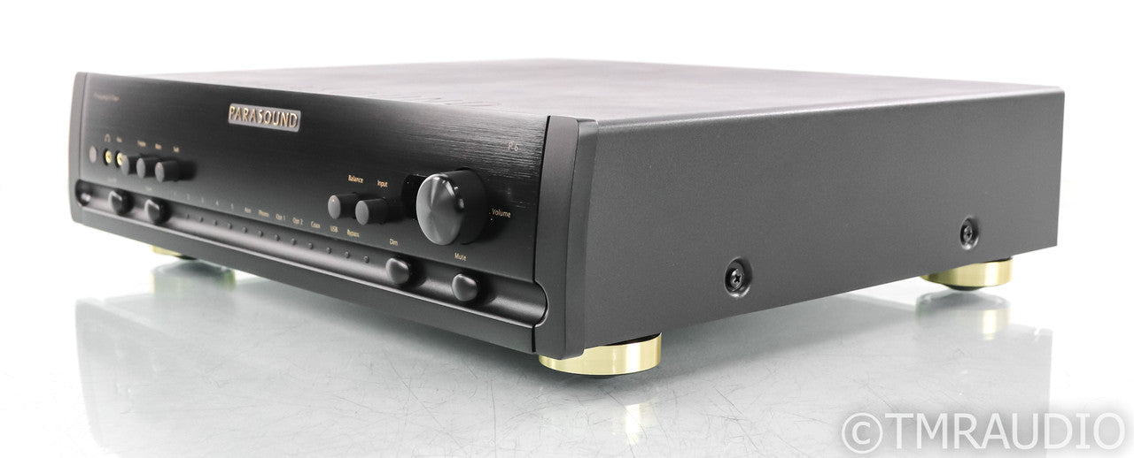 Parasound P6 2.1 Channel Preamplifier; P-6; Black; Remote