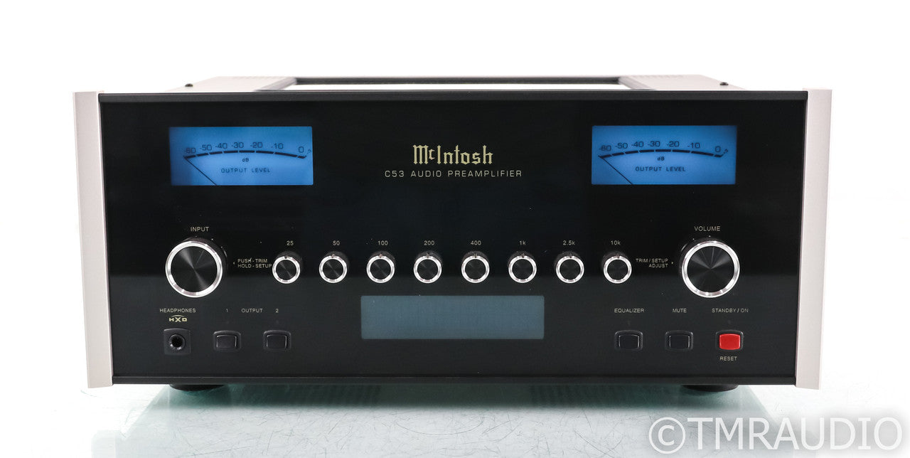 McIntosh C53 Stereo Preamplifier; C-53; Remote; MM / MC Phono