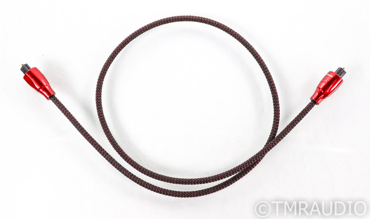 AudioQuest Cinnamon TOSLINK Optical Cable; 0.75m Digital Interconnect; OptiLink