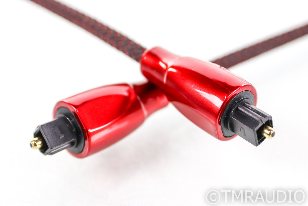 AudioQuest Cinnamon TOSLINK Optical Cable; 0.75m Digital Interconnect; OptiLink
