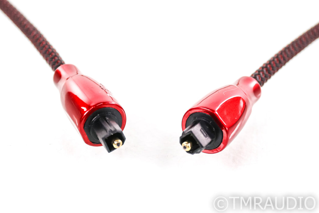AudioQuest Cinnamon TOSLINK Optical Cable; 0.75m Digital Interconnect; OptiLink