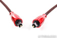 AudioQuest Cinnamon TOSLINK Optical Cable; 0.75m Digital Interconnect; OptiLink