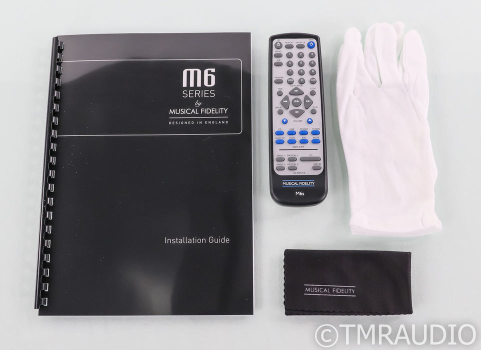 Musical Fidelity M6SCD CD Player; Remote; Black (Open Box)