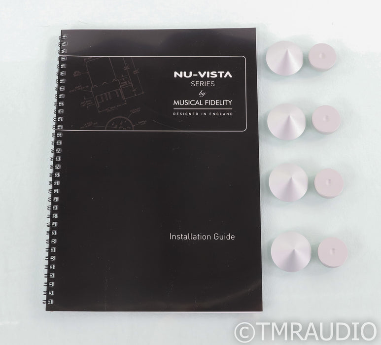 Musical Fidelity Nu-Vista Vinyl MM / MC Phono Preamplifier; Black (Open Box)