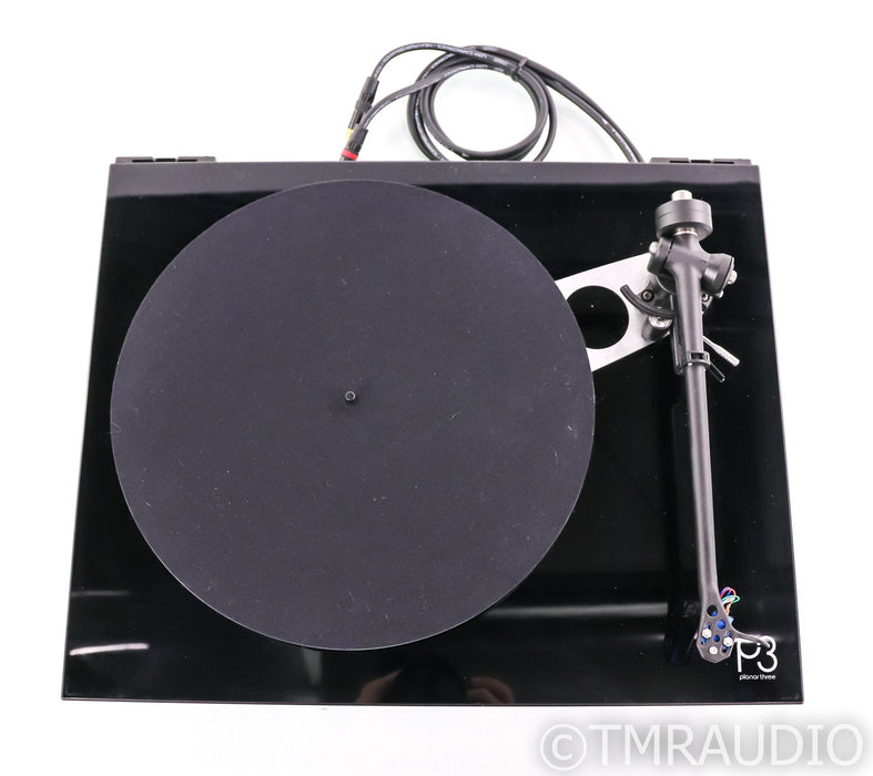 Rega Planar 3 Belt Drive Turntable; P3; Elys 2 MM Cartridge