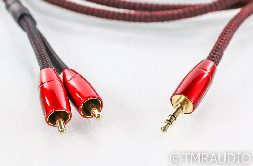 AudioQuest Golden Gate 3.5mm to RCA Cable; Single 3m Interconnect
