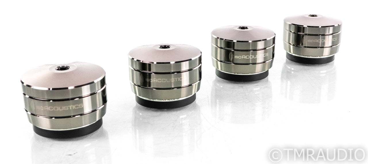 IsoAcoustics Gaia Titan Rhea Speaker Isolation Footers; Set of 4 (Open Box)