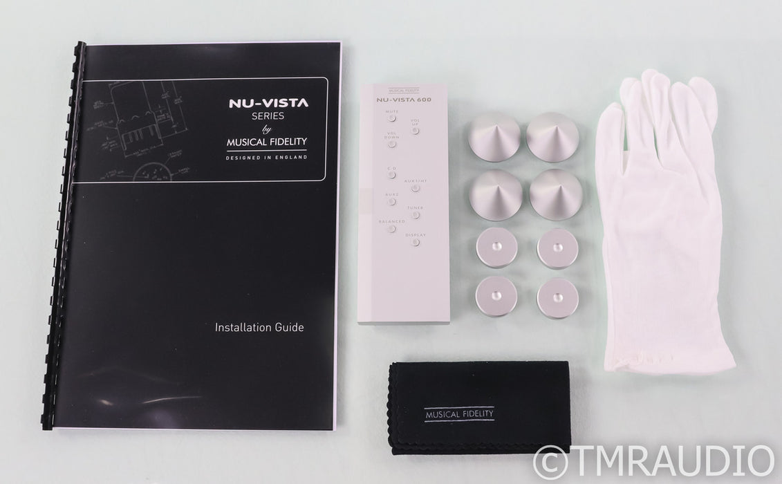 Musical Fidelity Nu-Vista 600 Stereo Integrated Amplifier; Silver (Open Box)