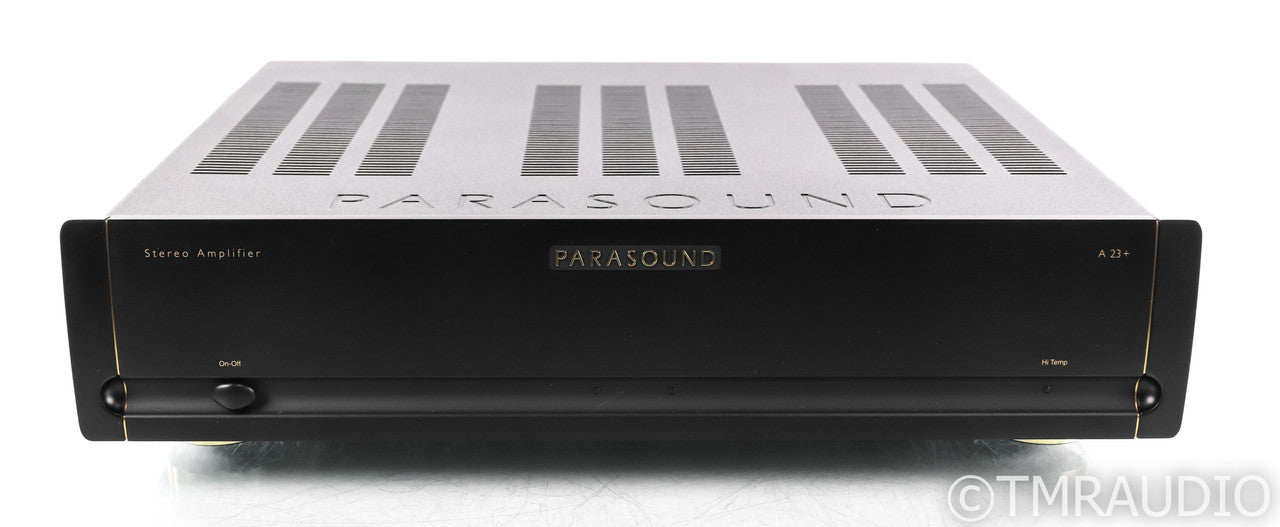 Parasound Halo A23+  Stereo Power Amplifier; A23 Plus; Black