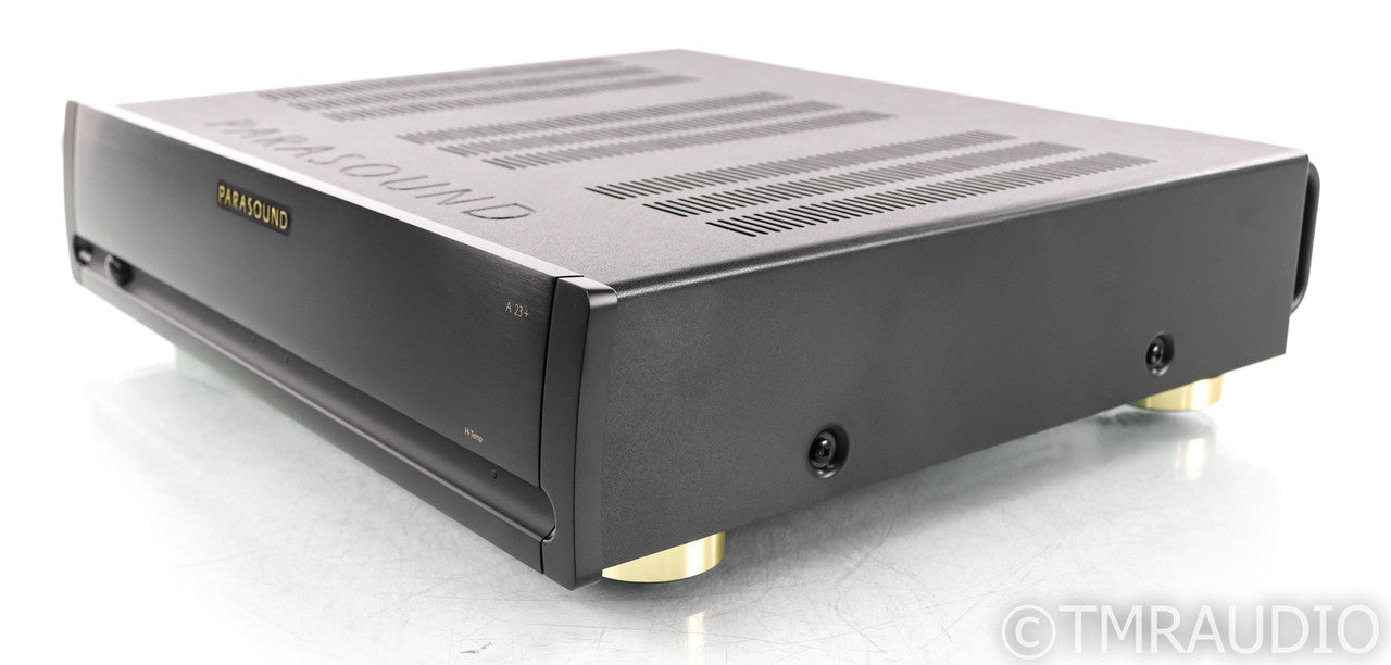 Parasound Halo A23+  Stereo Power Amplifier; A23 Plus; Black